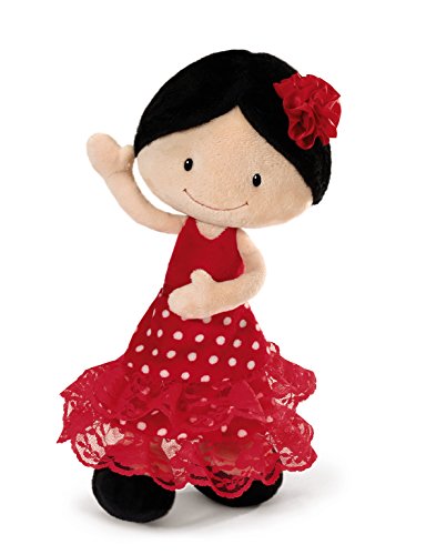 NICI - Mini Carmen, Flamenca de Peluche, 30 cm (38927) NICI - Mini Carmen, Flamenca de Peluche, 30 cm (38927)