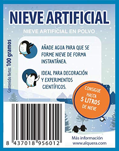 Nieve Artificial instantánea (Nieve Mágica) 100 Gramos