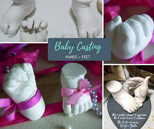 Niimo 3D Kit Huella Niños Familias Adultos Kit 3D Completo Alginato para Moldes de Manos y Yeso Envase y Herramientas Fácil Elaboración Esculturas Realistas Niimo 3D Kit Huella Niños Familias Adultos Kit 3D Completo Alginato para Moldes de Manos y Yeso Envase y Herramientas Fácil Elaboración Esculturas Realistas
