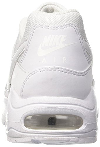 Nike Air Max Command Flex, Zapatillas para Niños, Blanco (White / White / White), 37.5 EU