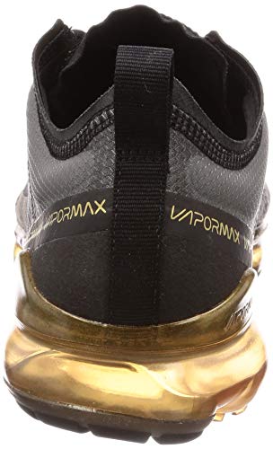 Nike Air Vapormax 2019 - Zapatillas de Atletismo para Hombre, Black/Metallic Gold 002, 42 EU Nike Air Vapormax 2019 - Zapatillas de Atletismo para Hombre, Black/Metallic Gold 002, 42 EU