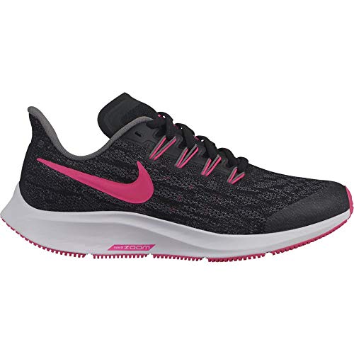 Nike Air Zoom Pegasus 36 (GS), Zapatillas de Atletismo Unisex niño, Multicolor (Black/Hyper Pink/Gunsmoke/White 62), 35 EU Nike Air Zoom Pegasus 36 (GS), Zapatillas de Atletismo Unisex niño, Multicolor (Black/Hyper Pink/Gunsmoke/White 62), 35 EU