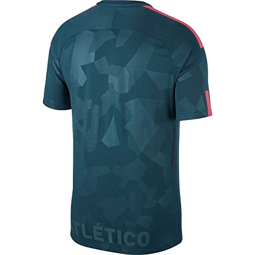 NIKE Atlético de Madrid Camiseta, Hombre, Verde/Rosa, L