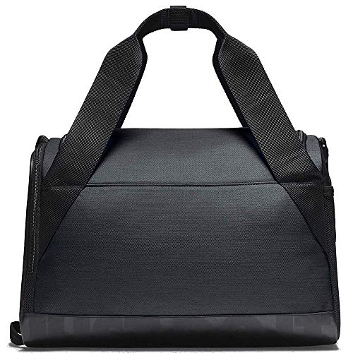 NIKE Brasilia Duffel Bolsa, Adultos Unisex, Blanco/Negro, S NIKE Brasilia Duffel Bolsa, Adultos Unisex, Blanco/Negro, S