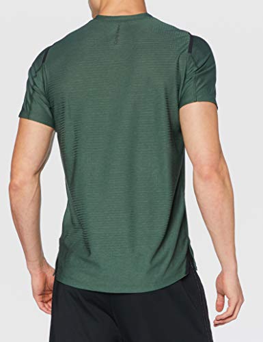 NIKE Camiseta para Hombre Pro Top NPC, Hombre, Camiseta, CU4989, Jade Galactic - Gorra, Color Negro, Large