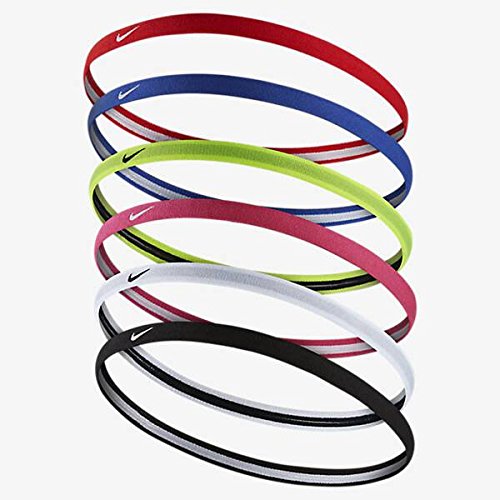NIKE Cinta para el Pelo Swoosh, año, Unisex, Color University Red/Game Royal/Volt, tamaño Talla única Hombre NIKE Cinta para el Pelo Swoosh, año, Unisex, Color University Red/Game Royal/Volt, tamaño Talla única Hombre