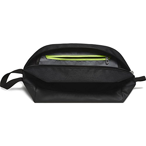 Nike Club Team Swoosh Toiletry Bag Bolsa de aseo, 27 cm, Negro (White) Nike Club Team Swoosh Toiletry Bag Bolsa de aseo, 27 cm, Negro (White)