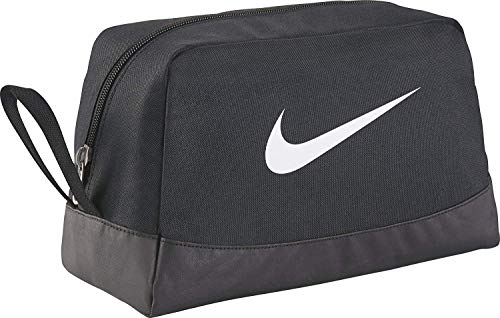Nike Club Team Swoosh Toiletry Bag Bolsa de aseo, 27 cm, Negro (White) Nike Club Team Swoosh Toiletry Bag Bolsa de aseo, 27 cm, Negro (White)