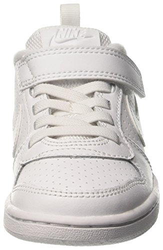 Nike Court Borough Low (PSV), Zapatillas Niños, Blanco (White/White 100), 34 EU