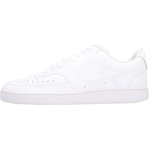 Nike Court Vision LO, Zapatillas Hombre, Blanco (White/White/Black 102), 45 EU