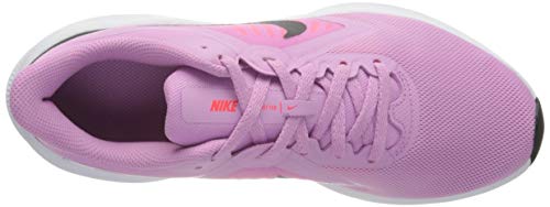 Nike Downshifter 10, Running Shoe Mujer, Beyond Pink/Black-Flash Crimson, 39 EU