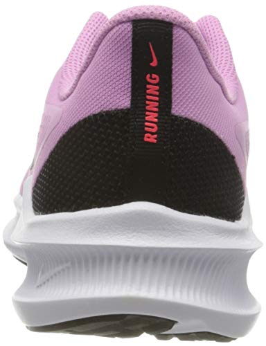 Nike Downshifter 10, Running Shoe Mujer, Beyond Pink/Black-Flash Crimson, 39 EU