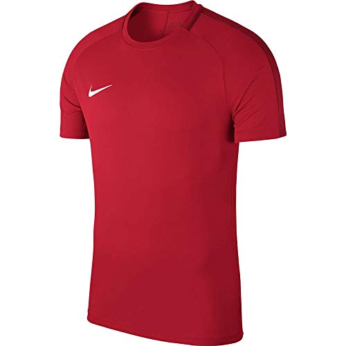 Nike Dry Academy 18 Football Top, Camiseta Hombre, Rojo (University Red/Gym R), S