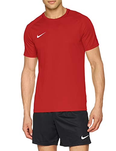 Nike Dry Academy 18 Football Top, Camiseta Hombre, Rojo (University Red/Gym R), S Nike Dry Academy 18 Football Top, Camiseta Hombre, Rojo (University Red/Gym R), S
