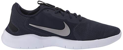 NIKE Flex Experience RN 9, Running Shoe Mens, Obsidian Metallic Cool Grey Black, 42 EU NIKE Flex Experience RN 9, Running Shoe Mens, Obsidian Metallic Cool Grey Black, 42 EU
