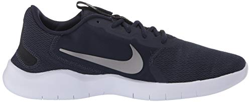 NIKE Flex Experience RN 9, Running Shoe Mens, Obsidian Metallic Cool Grey Black, 42 EU