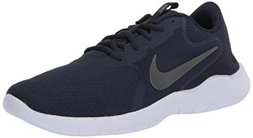 NIKE Flex Experience RN 9, Running Shoe Mens, Obsidian Metallic Cool Grey Black, 42 EU