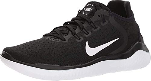 Nike Free Rn 2018, Zapatillas de Running para Mujer, Negro (Black/White 001), 38 EU