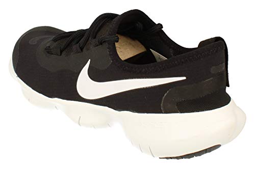 Nike Free RN 5.0 2020, Running Shoe Mujer, Black/White-Anthracite, 37.5 EU