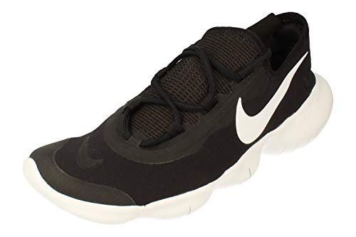 Nike Free RN 5.0 2020, Running Shoe Mujer, Black/White-Anthracite, 37.5 EU