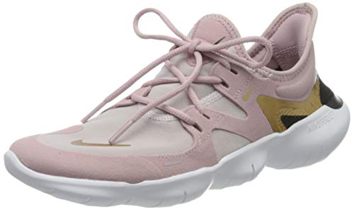 Nike Free RN 5.0, Zapatillas de Running Mujer, Morado (Plum Chalk/Metallic Gold-Plati 501), 39 EU