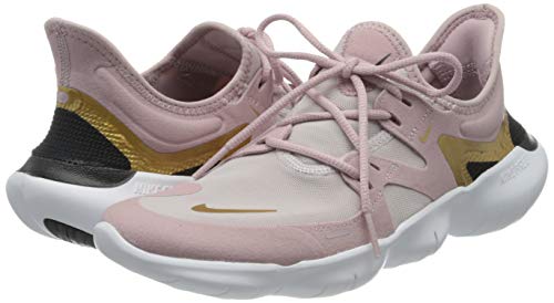 Nike Free RN 5.0, Zapatillas de Running Mujer, Morado (Plum Chalk/Metallic Gold-Plati 501), 40 EU Nike Free RN 5.0, Zapatillas de Running Mujer, Morado (Plum Chalk/Metallic Gold-Plati 501), 40 EU