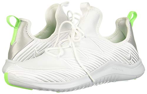 Nike Free TR 9, Zapatillas de Deporte para Mujer, Multicolor (White/Mtlc Platinum-Pure Platinum 103), 40 EU Nike Free TR 9, Zapatillas de Deporte para Mujer, Multicolor (White/Mtlc Platinum-Pure Platinum 103), 40 EU