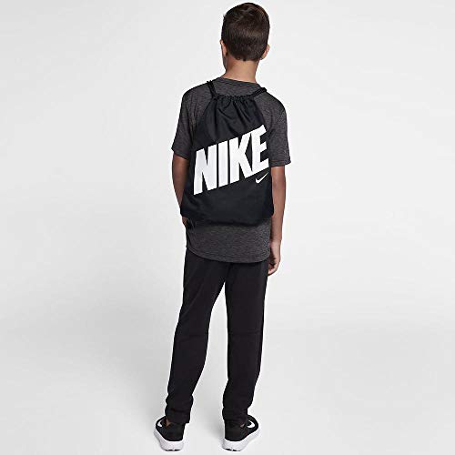 Nike GFX Saco de Gimnasia, Color Negro/Blanco Nike GFX Saco de Gimnasia, Color Negro/Blanco