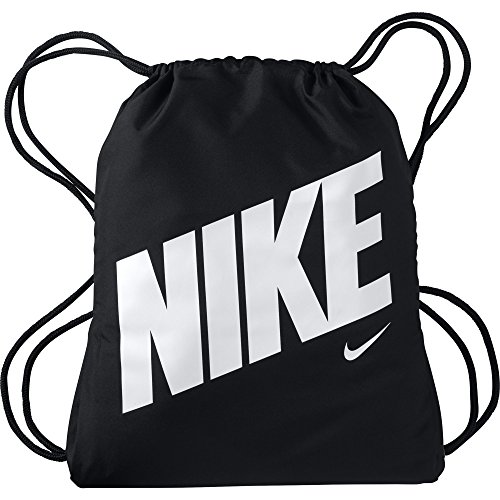 Nike GFX Saco de Gimnasia, Color Negro/Blanco Nike GFX Saco de Gimnasia, Color Negro/Blanco
