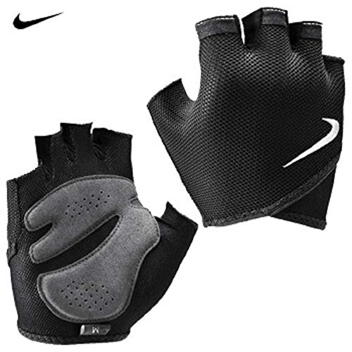 NIKE Guantes de Mujer 9092/59 Gym Essential Fitnes 010 Negro/Blanco, Pequeño NIKE Guantes de Mujer 9092/59 Gym Essential Fitnes 010 Negro/Blanco, Pequeño
