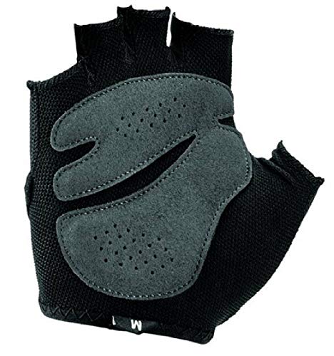 NIKE Guantes de Mujer 9092/59 Gym Essential Fitnes 010 Negro/Blanco, Pequeño NIKE Guantes de Mujer 9092/59 Gym Essential Fitnes 010 Negro/Blanco, Pequeño