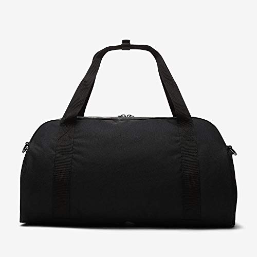 NIKE Gym Club Bolsa de Deporte, Unisex Niños, Multicolor (Black/Wolf Grey), 48 x 23 x 28 cm