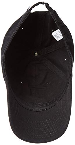 NIKE Heritage 86 Essential Swoosh Gorra Regulable, Unisex Adulto, Negro (Black), Talla Única