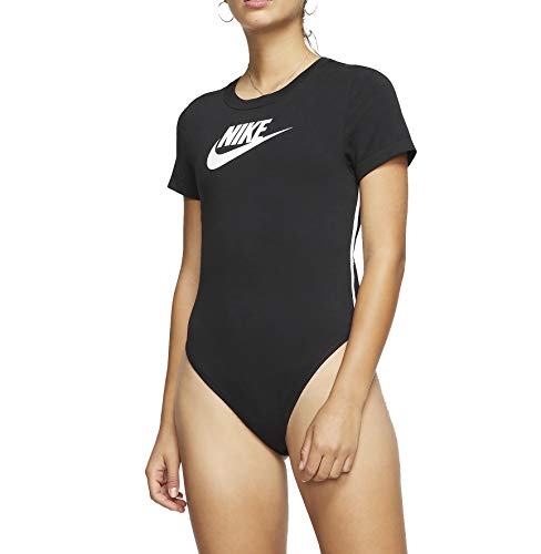Nike Heritage - Body para mujer blanco/negro XS Nike Heritage - Body para mujer blanco/negro XS