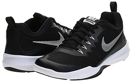 Nike Legend Trainer, Zapatillas de Deporte Hombre, Negro (Black/Metallic Silver/White 001), 44 EU