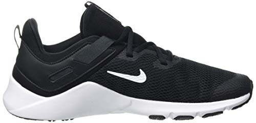 Nike Legend, Zapatillas de Deporte Fitness y Ejercicio Hombre, Black/White/Dk Smoke Grey, 44.5 EU