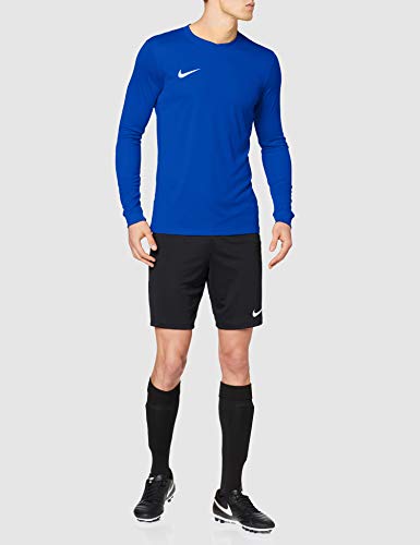 Nike LS Park Vi JSY Camiseta de Manga Larga, Hombre, Azul (Royal Blue/White), M