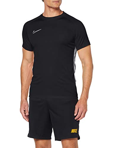 NIKE M NK Dry Acdmy Top SS Camiseta de Manga Corta, Hombre, Negro (Black/White/White)