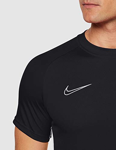 Nike M NK Dry Acdmy Top SS Camiseta de Manga Corta, Hombre, Negro (Black/White/White), L Nike M NK Dry Acdmy Top SS Camiseta de Manga Corta, Hombre, Negro (Black/White/White), L