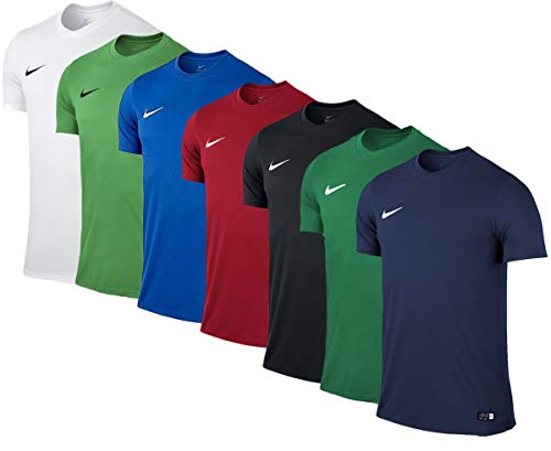 NIKE M Nk Dry Park VII JSY SS Camiseta de Manga Corta, Hombre, Verde (Pine Green/White), L NIKE M Nk Dry Park VII JSY SS Camiseta de Manga Corta, Hombre, Verde (Pine Green/White), L