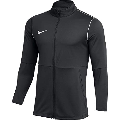 NIKE M Nk Dry Park20 TRK Jkt K Chaqueta de Deporte, Hombre, Black/White/White, L NIKE M Nk Dry Park20 TRK Jkt K Chaqueta de Deporte, Hombre, Black/White/White, L