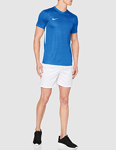 NIKE M NK Dry Tiempo Prem JSY SS T-Shirt, Hombre, Royal Blue/Royal Blue/White/White, L NIKE M NK Dry Tiempo Prem JSY SS T-Shirt, Hombre, Royal Blue/Royal Blue/White/White, L