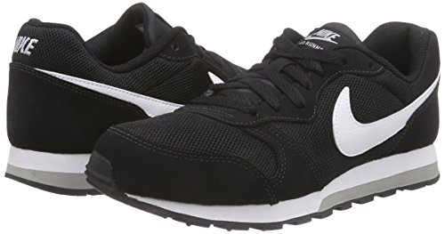 Nike MD Runner 2 GS 807316-001, Zapatillas de Running Unisex Adulto, Negro (Black/Wolf Grey/White), 40 EU
