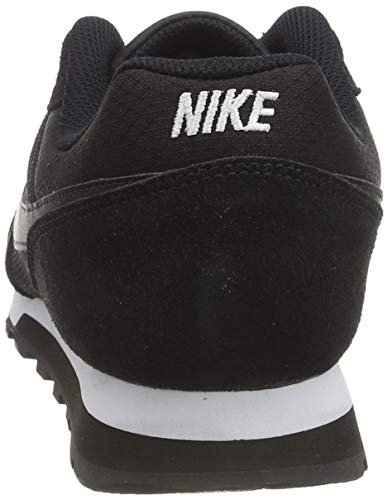 Nike MD Runner 2, Zapatillas de Running Mujer, Negro (Black / Black-White), 36.5 EU