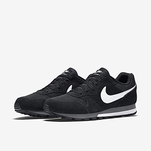 Nike MD Runner 2, Zapatillas Hombre, Black/White Anthracite, 41 EU