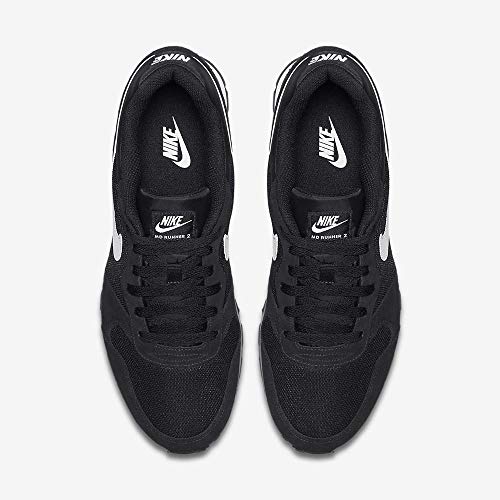 Nike MD Runner 2, Zapatillas para Hombre, Black/White Anthracite, 45.5 EU