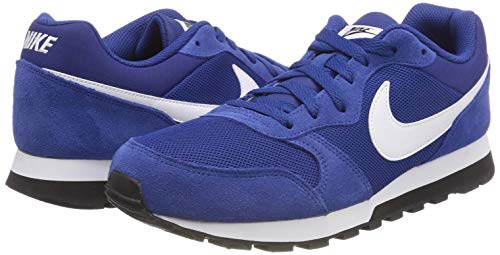 Nike MD Runner 2, Zapatillas para Hombre, Gym Blue/White-Black, 39 EU
