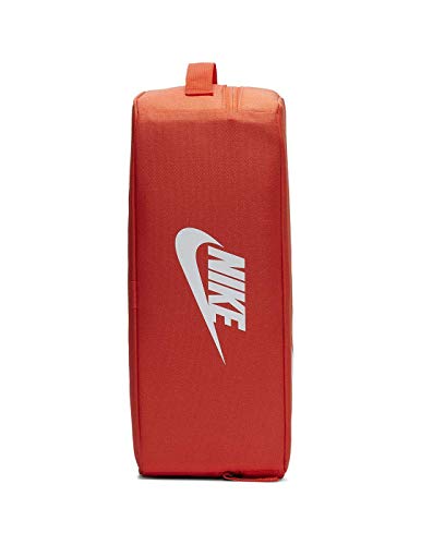 Nike Men's Shoe Box Bag One Size Orange White Nike Men's Shoe Box Bag One Size Orange White