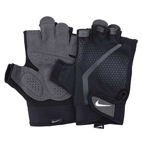 Nike Men's Ultimate Fitness Gloves Guantes, Hombre, Negro / Antracita / Blanco, M Nike Men's Ultimate Fitness Gloves Guantes, Hombre, Negro / Antracita / Blanco, M
