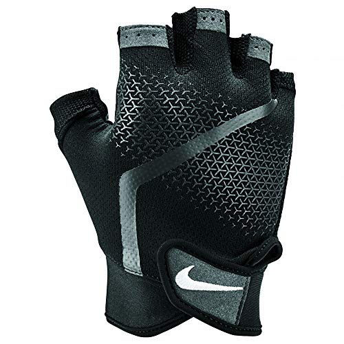 Nike Men's Ultimate Fitness Gloves Guantes, Hombre, Negro / Antracita / Blanco, M Nike Men's Ultimate Fitness Gloves Guantes, Hombre, Negro / Antracita / Blanco, M